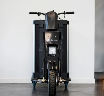 Triporteur électrique Cobrane P1 avec caisson déchet inox 1m³ - Charge 100 kg - Motorisation 1000W_1