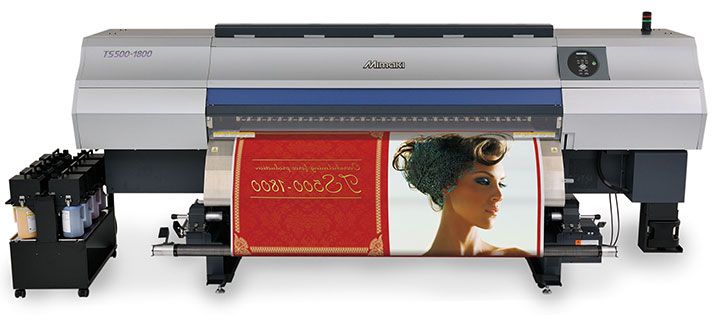 TS500-1800 - Imprimante textile Mimaki - vitesse exceptionnelle de 150 m²/h avec module de dégazage et filtre anti-brouillard_1