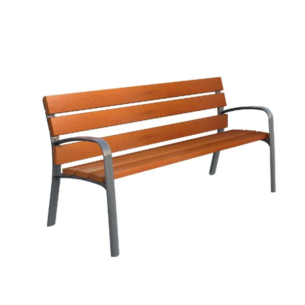 Banc et fauteuil Modo bois et fonte_1