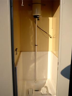 Bungalow de chantier sanitaire 2 m 65 / monobloc / sanitaire / aménagé_1