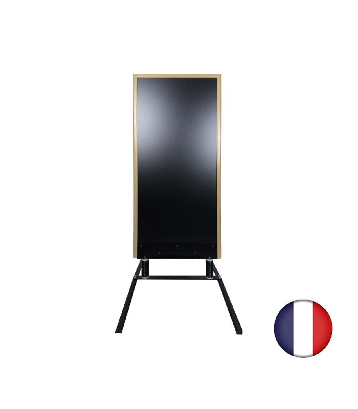 Panneau trottoir grande taille sur ressorts - dimensions 152 x 65 cm - Référence : LSTF47BRUT_1