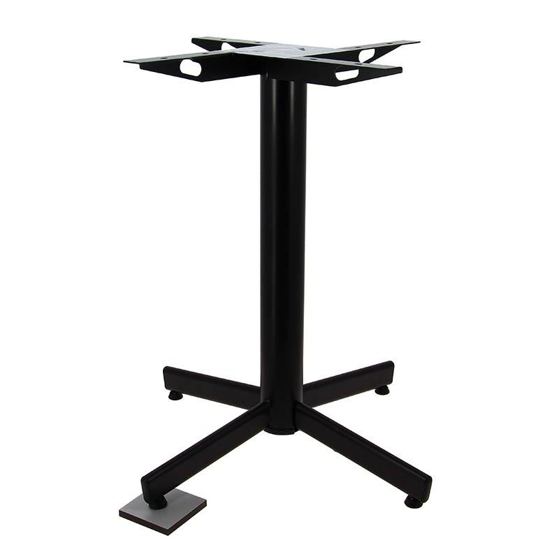 Pied de table restaurant auto ajustable Genève - NOIR_1