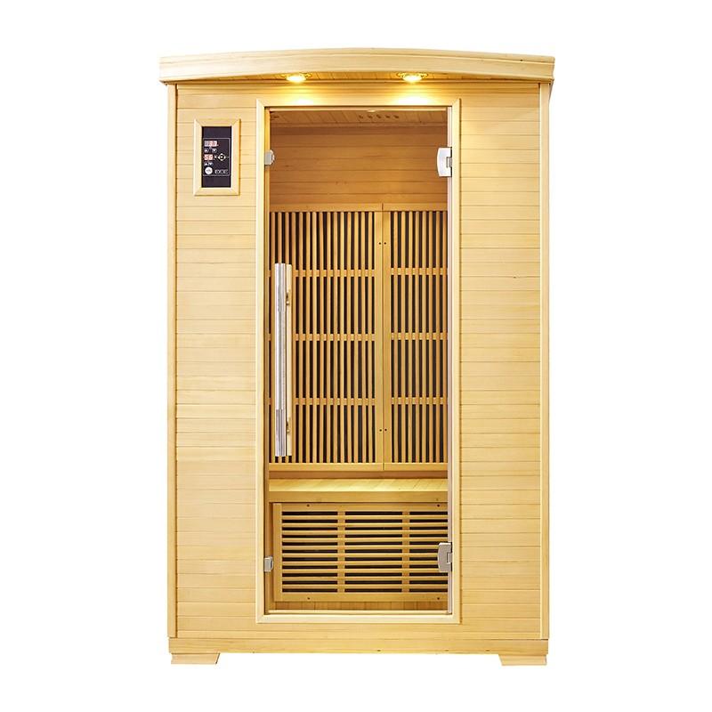 SAUNA INFRAROUGE NORDICA® CARBONE IR2 - (2 PLACES) 120X100_1