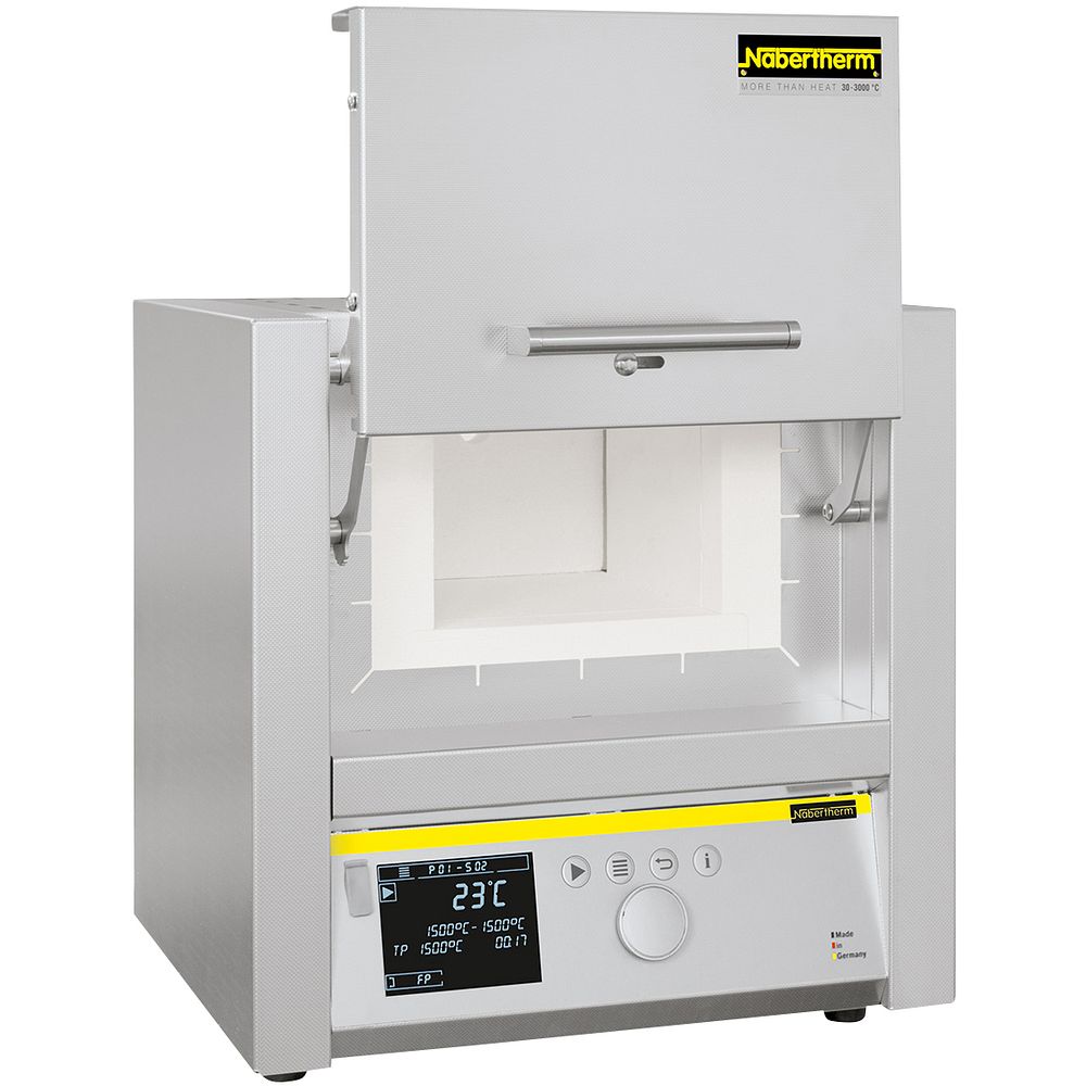 Fours de laboratoire à moufle 3 à 40 litres - Nabertherm - +1100°C avec programmateur et isolation céramique_1
