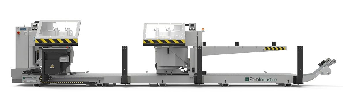 Keope e3 - Tronçonneuse à double tête - FOM Industrie - 4 étaux verticaux - 2 lames Widia Ø600 mm - Déplacement motorisé_1