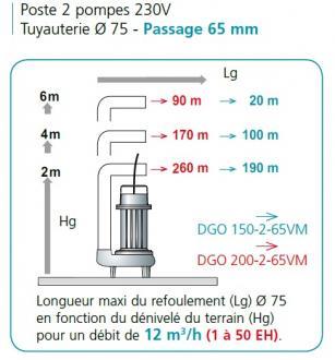 Poste relevage calidouble1200 dgovm65-150 - 304315_1