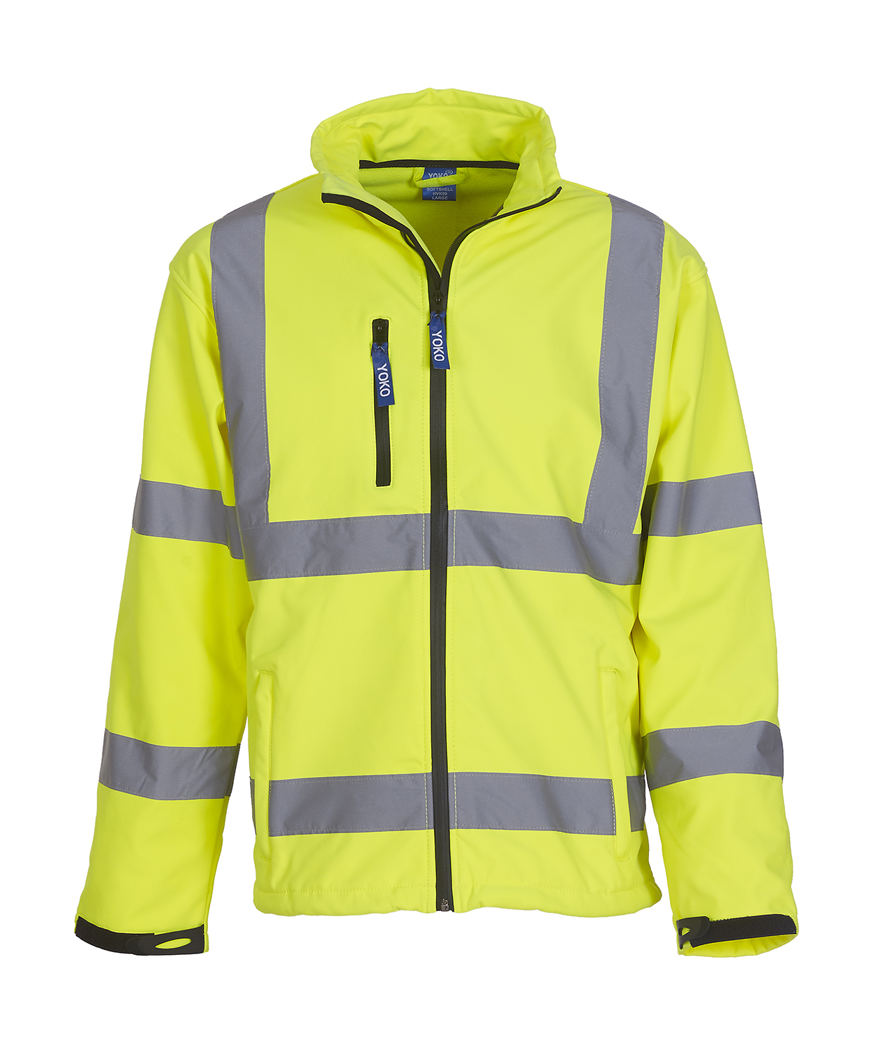 Blouson veste softshell de securite - haute visibilite_1