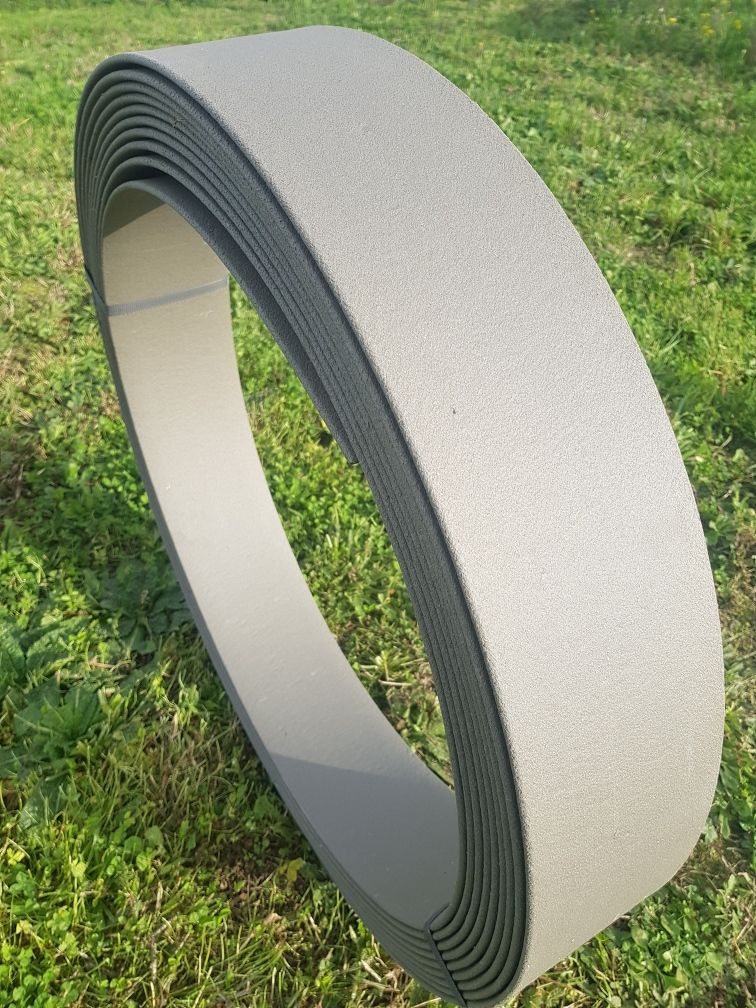 Bordure à dérouler BAD14/2 Urbi Roul' - Gris naturel 100% recyclé - 14 cm x 2 m - Polyal recyclé_1