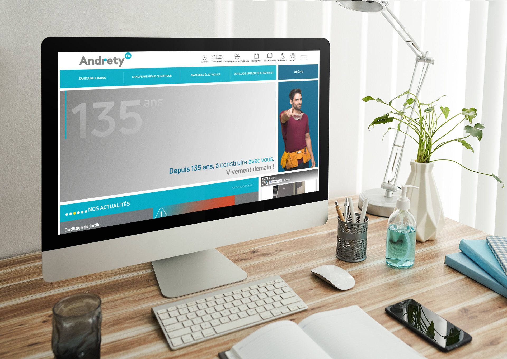 Création de site internet vitrine, marchand et sur-mesure - Charte graphique unique - Référencement optimisé_1