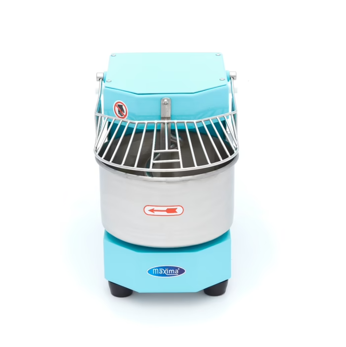 Pétrin à spirale / pétrin à pâte - 8 L - Bleu | Maxima - 09361003_1