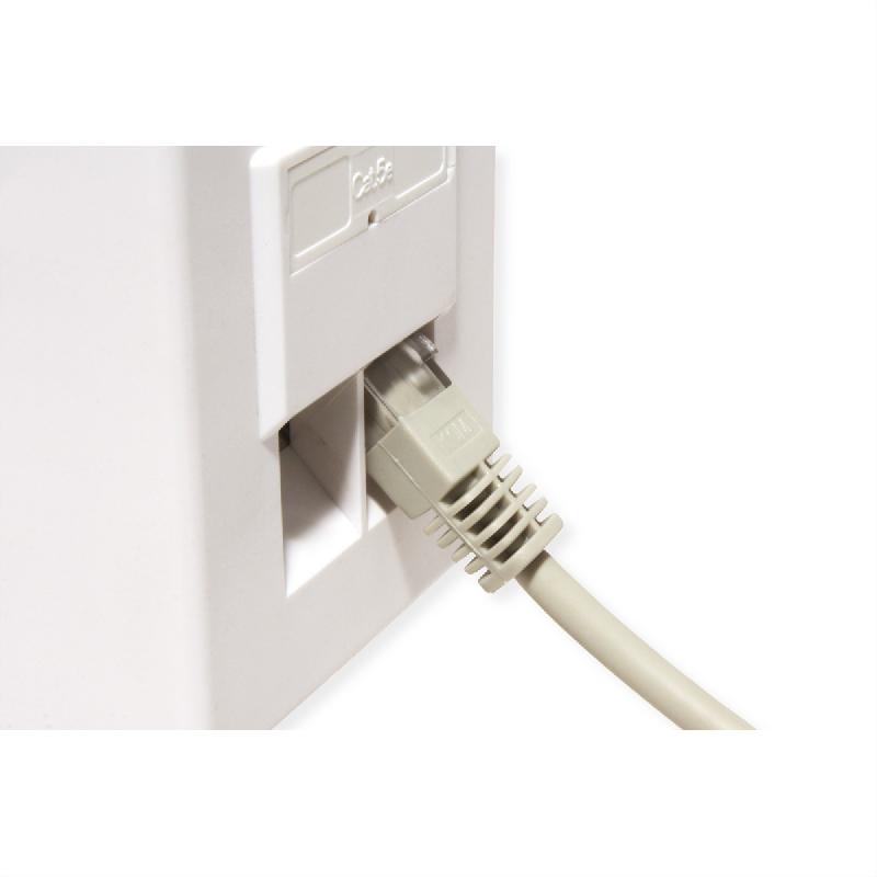 STANDARD Cordon de brassage UTP Cat.5e (Classe D), beige, 7 m_1