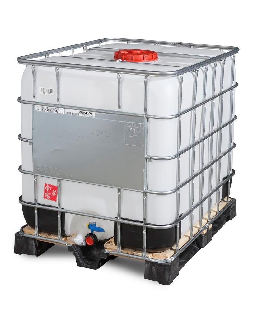 266166W - Cuve IBC 1000 litres pour produits dangereux - Palette en composite - Certification UN 31HA1/Y_1