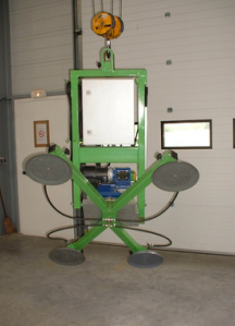 Palonnier à ventouses réglables pour la pose de vitrages - Capacité jusqu'à 500 kg - Disponible en location_1