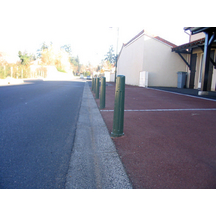 Caniveau double pente en béton - cc1 classe u - gris naturel - l. 1 m_1