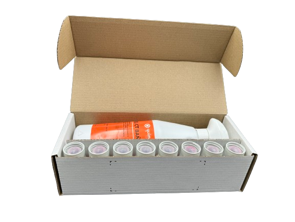 CAPXEL CT BANOS Concentré Désinfectant Multi-Usages 3D Sanitaires Kit de Démarrage Boîte de 8 x50ML+Flacon Pulvé_1