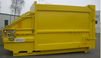 Compacteur de déchets monobloc PRESTO HA 8 R - 8m³ - Polyvalence et efficacité_1