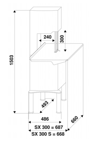 Dadaux - scie à os sur pieds_1