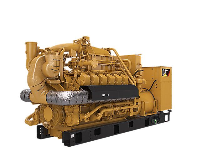 G3512e groupes électrogènes industriel à gaz - caterpillar -puissance continue maximale 700 kw à 1 200 kw_1