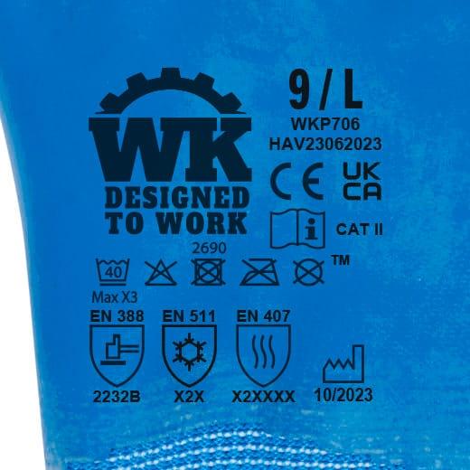 Gants de protection contre le froid  -  Réf: WKP706_1