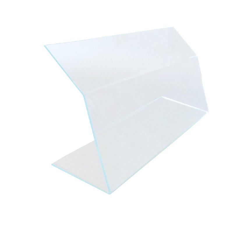 Vitrine de protection - L50xP17xH20cm - Ep.4mm Transparent - PET - Apte au contact alimentaire_1