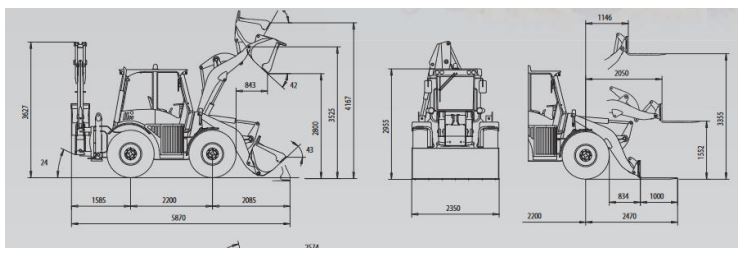 Chargeuse VF 10.33 - capacité de godet 1,2 m3 - poids max 9400 kg - puissance 106 CV_1