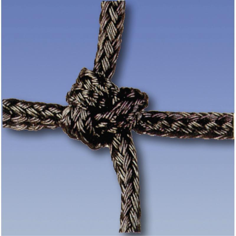 Filet but de football à 8 transportable 3mm simple - Idéal pour l'entrainement et les usage intenses - Maille 145mm avec nœuds_1