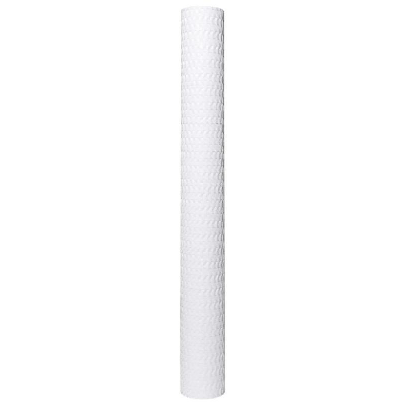 Vidaxl paravent de balcon blanc 1000x80 cm résine tressée 156292_1