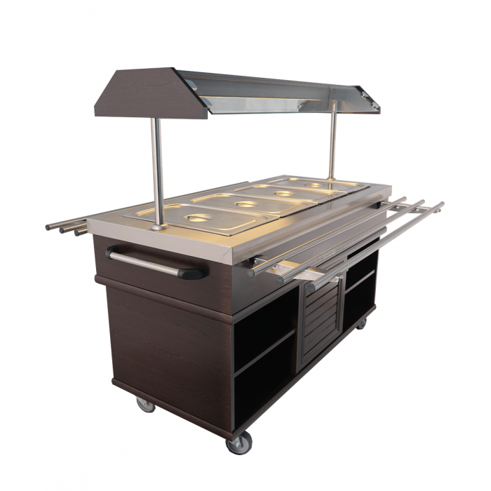 Buffet réfrigerée gn 4/1 l1500mm 7078.0010 COMBISTEEL_1