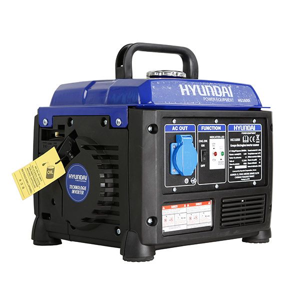 Hg1600i - groupe électrogène portable - hyundai power by builder - puissance 1200 w 1000 w_1