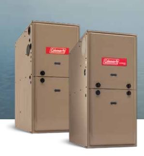 Lx TM9V - Générateur d'air chaud à gaz Coleman - 60 à 120 MBH - Haute efficacité énergétique 96% AFUE_1