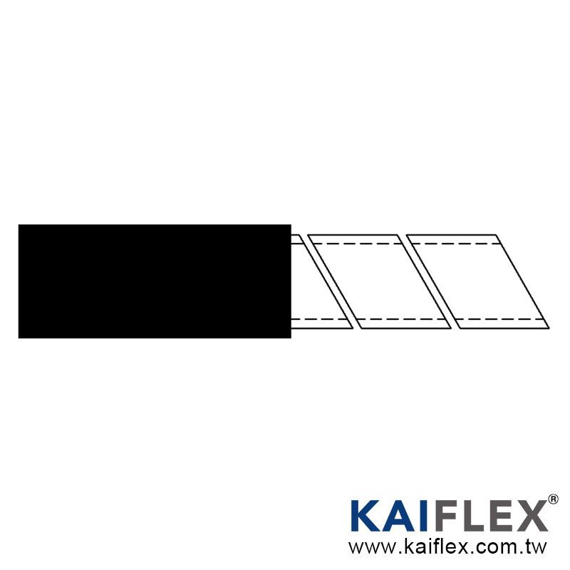 Mc2-j-p - Flexible métallique en acier inoxydable avec gaine PVC - Kaiflex_1