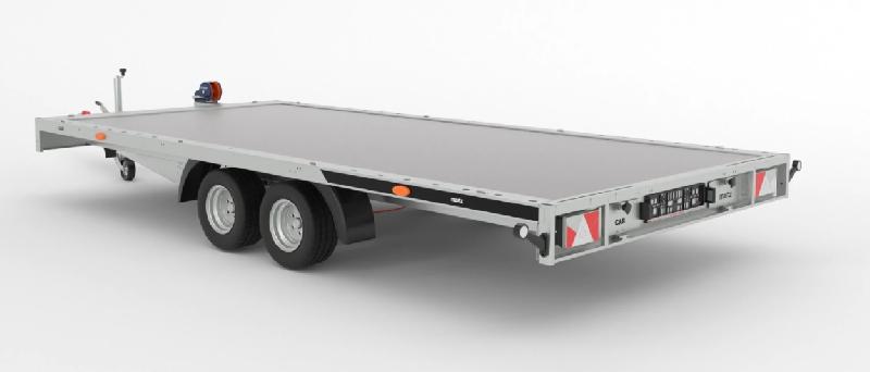 Remorque porte voiture-plateau - 4,50 X 2,10 M - 2700 KG - MARTZ GT PLATEAU 450S_1