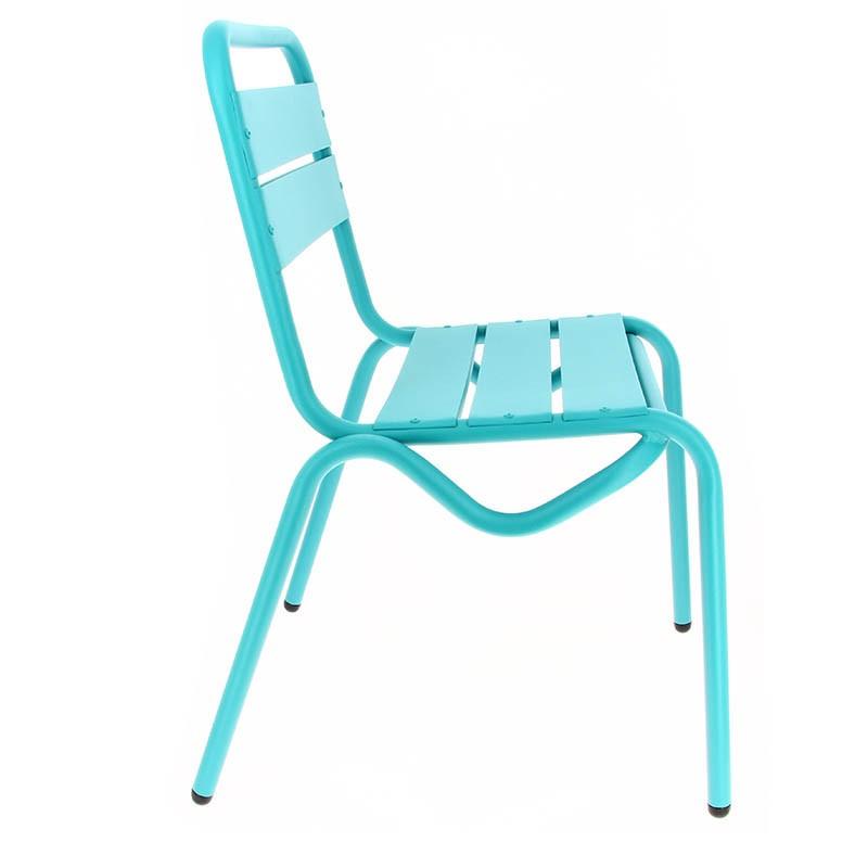 Chaise aluminium Avignon - BLEU_1