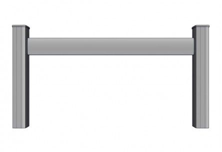 Clôture en aluminium - Roy - vissé - modèles Prestige et Confort - sur mesure, 22 coloris au choix_1