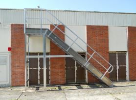 Escalier et saut de loup aluminium_1