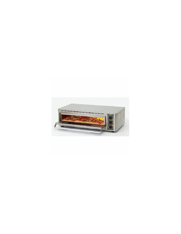 Four à pizzas électrique - 1 chambre - Sole en pierre réfractaire - 2 pizzas - 500°C - ROLLER GRILL FPIZ430L_1