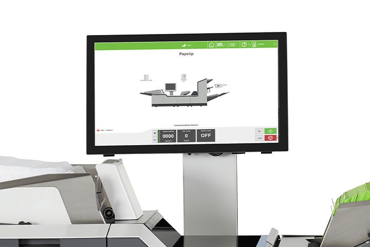 Machine de mise sous pli modulaire pour les grands volumes de courrier - Vitesse de traitement 4 500/heure - DS-180i_1