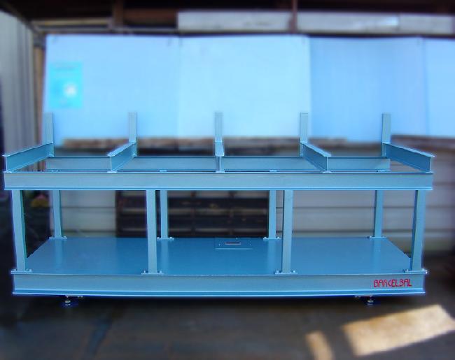 Balance pour profilés Barcelbal MCA-PF - plateforme compatible avec terminaux de pesage, normes CE et OIML_1