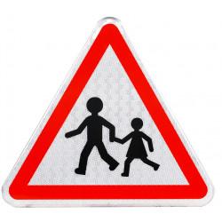 Panneau de danger A13a - Endroit fréquenté par les enfants - Signalisation routière WP Signalisation_1