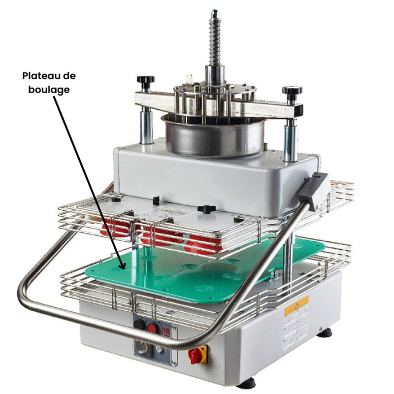 Plateau de boulage pour diviseuse DR-14 | Sigma - PLATE-DR14_1