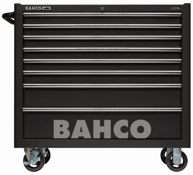 Servante d'atelier classique C75 1 mètre avec 8 tiroirs - 1475KXL8BLACK - capacité extra large et verrouillage Lock & Go!_1