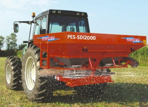 SFI-PES Distributeur d'engrais - Segués - capacité 1500 à 3200 L - pesage intégré_1