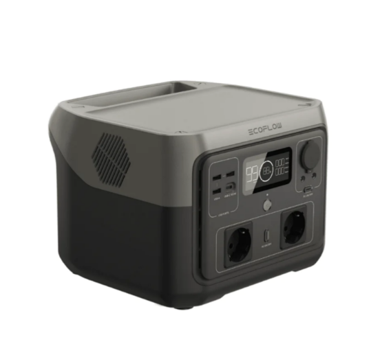 Station de charge portable Ecoflow River Max 2 - 512Wh, 12V, 230V, batterie lithium-ion compacte et légère_1