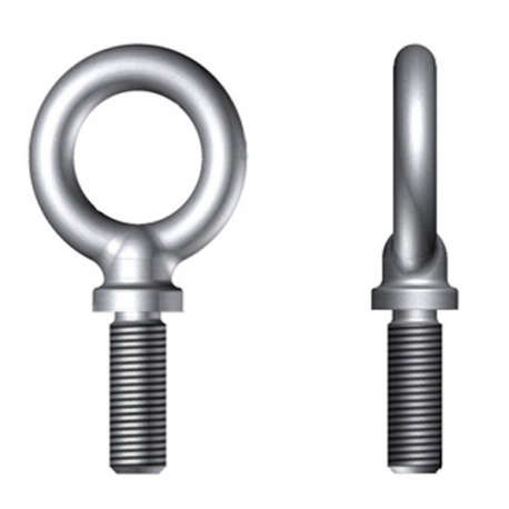 Anneau de levage H.R. Mâle tige longue - acier INOX Référence 5022Ai_1