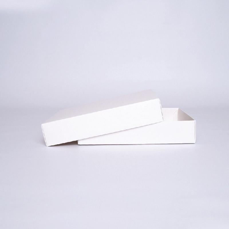 Campana cloche boîte 25x20x5cm blanc brillant 50 unités_1