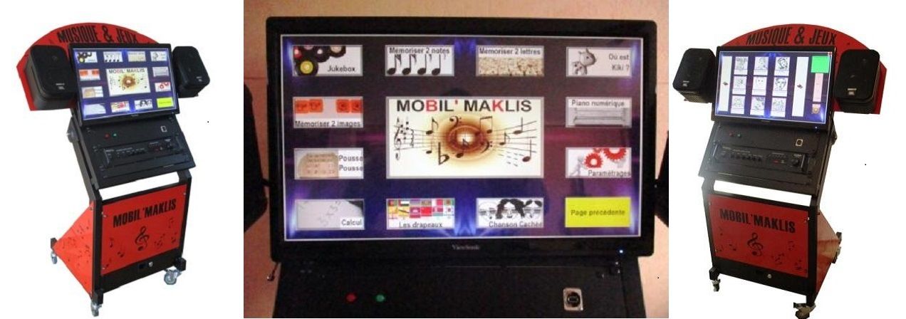 Mobil’Maklis - borne musicale - EKI - HiFi (2 x 75 W) - animation pour EHPAD et résidences seniors_1