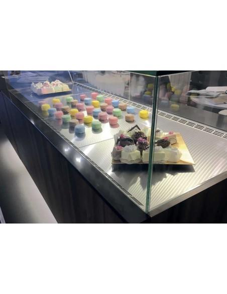 Vitrine chocolat - Froid ventilé, sans réserves, version premium - PERLA C 100 SR SD_1