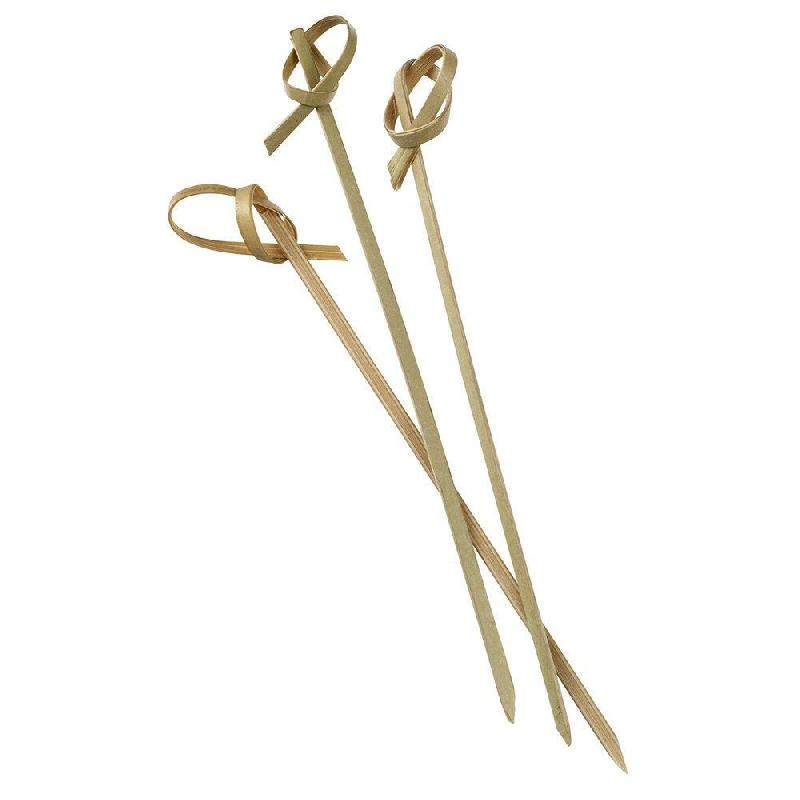 Brochette bambou ruban 6cm - par 200_1