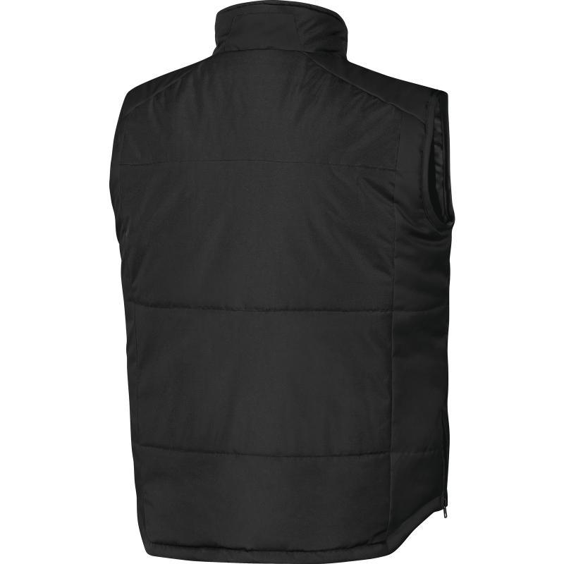 Gilet sans manche en polyester Pongee enduit PVC - Fidji2 - chaud et confortable avec doublure polaire et 4 poches_1