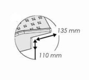 Leo13120 - Rampe de trottoir Disset Odiseo - mobile et légère - 7,50 kg - capacité 150 kg_1